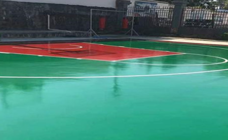 宁波篮球场翻新地面